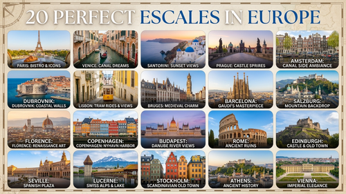 20 Perfect Escales in Europe - Guía de Tripulante