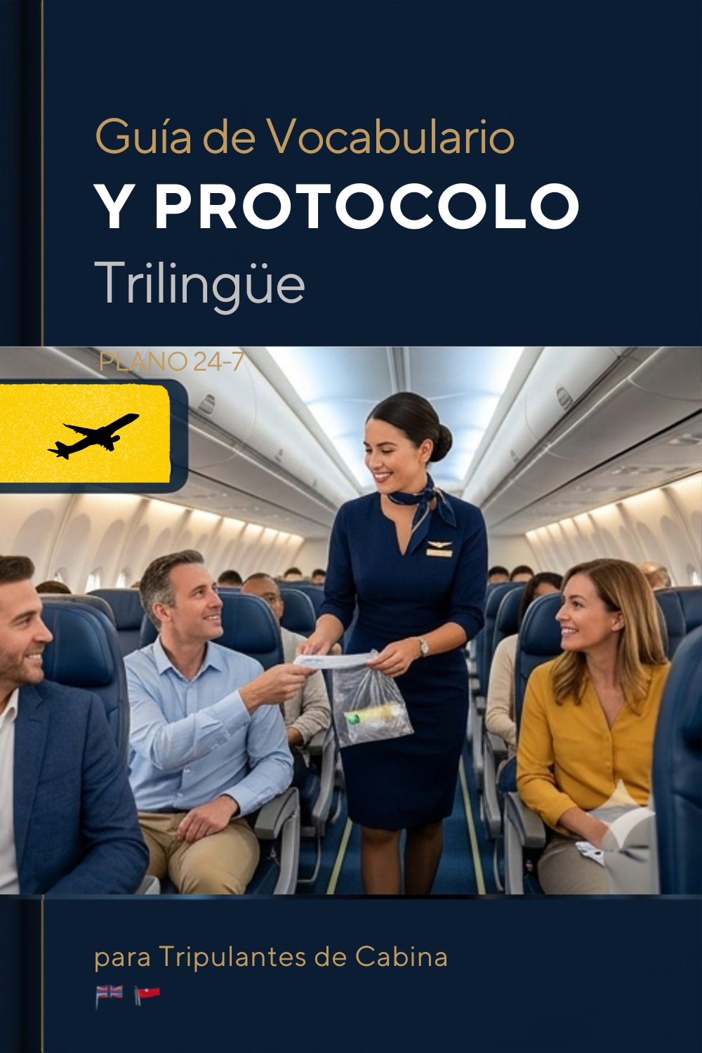 Guía de Vocabulario y Protocolo Trilingüe para Tripulantes de Cabina