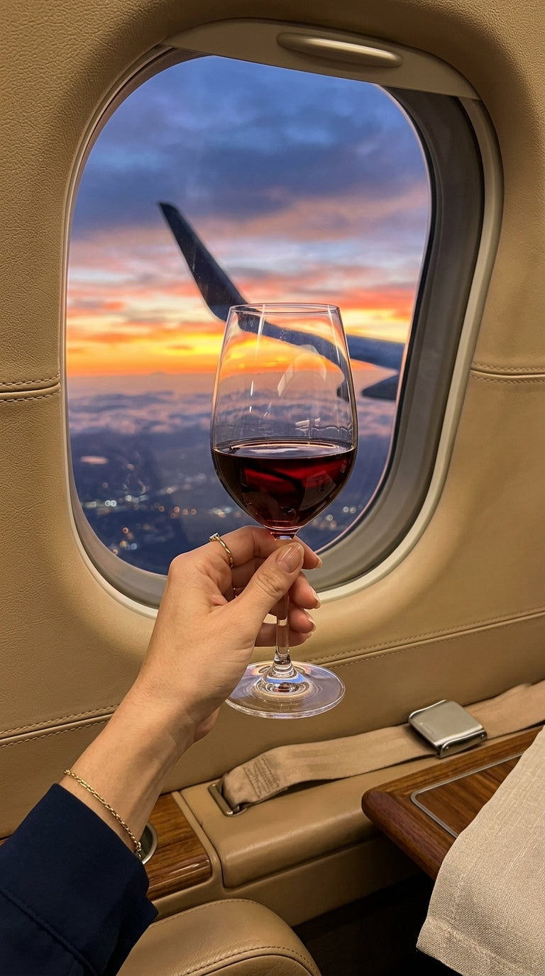 Los 20 mejores vinos para pedir en tu próximo vuelo | Guía PDF gratis
