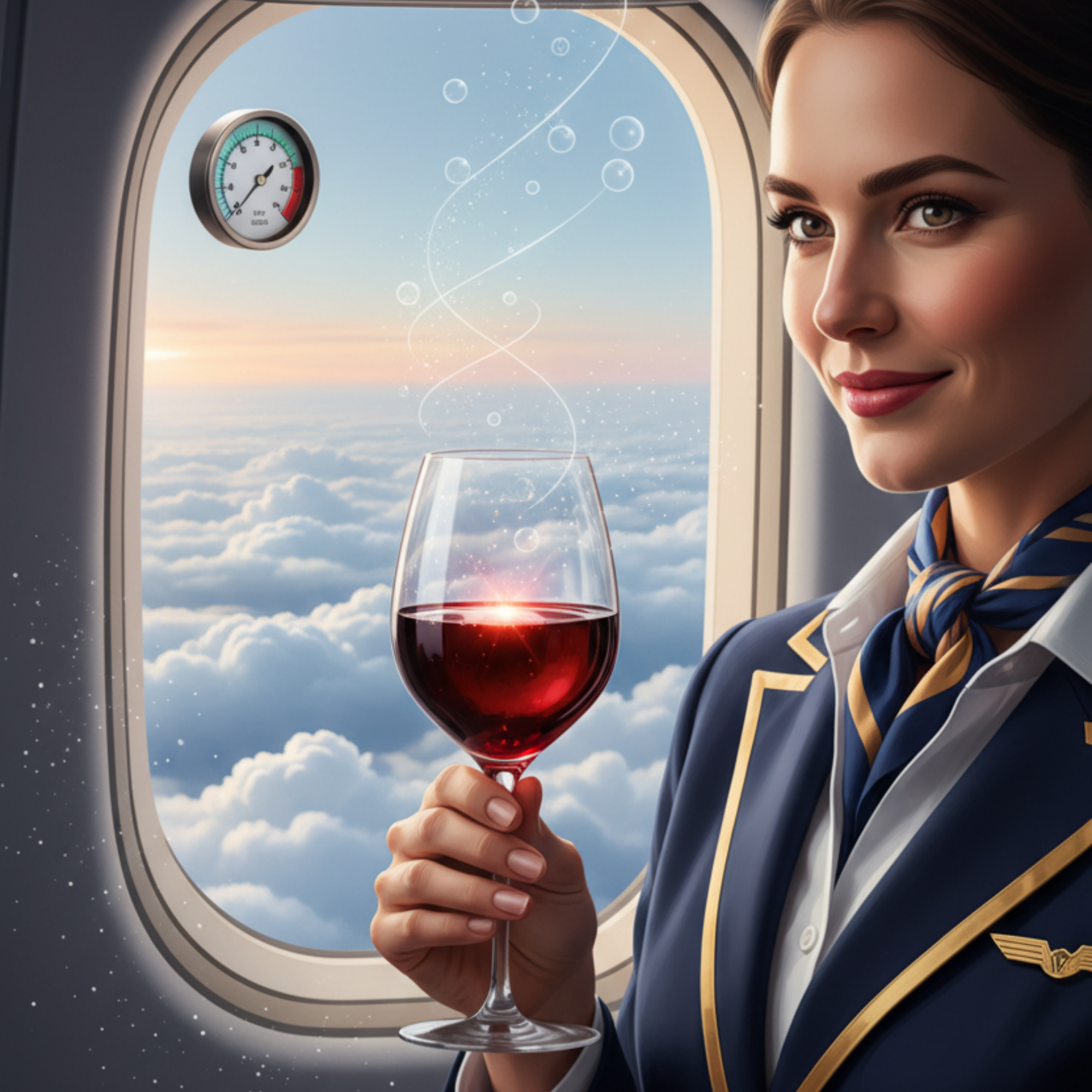 🍷✈️ MASTERCLASS PRIVADA EN VIVO: Por qué el vino sabe diferente a 10.000 metros
