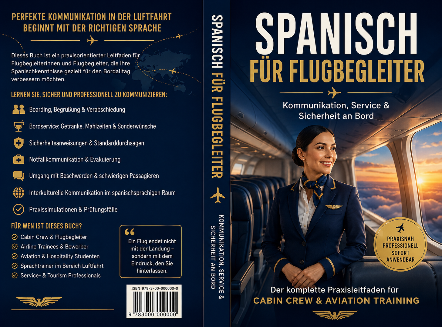 Spanisch für Flugbegleiter: Kommunikation, Service & Sicherheit an Bord