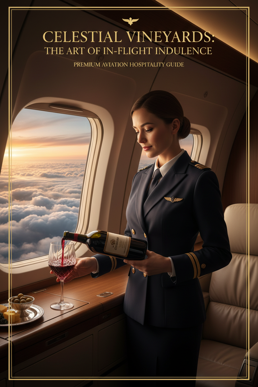 ✈️🍷 Guía de Alta Hospitalidad y Maridaje a 10.000 Metros