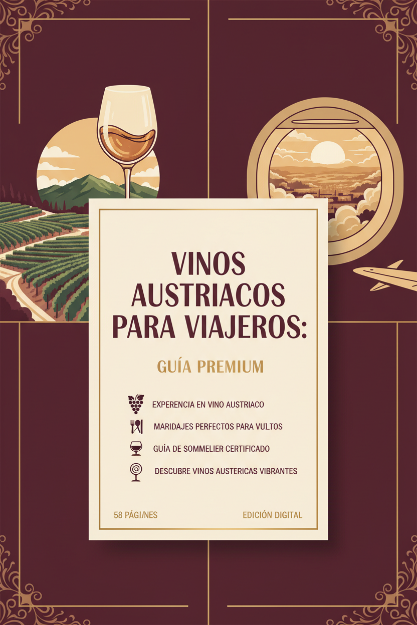 Infografía Vinos Austriacos para Viajeros