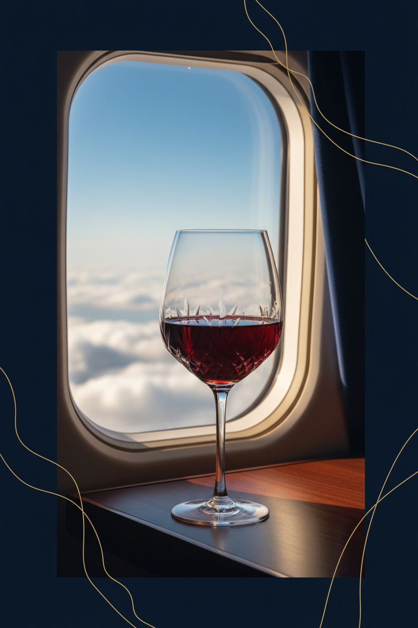 🍷✈️ MASTERCLASS PRIVADA EN VIVO: Por qué el vino sabe diferente a 10.000 metros