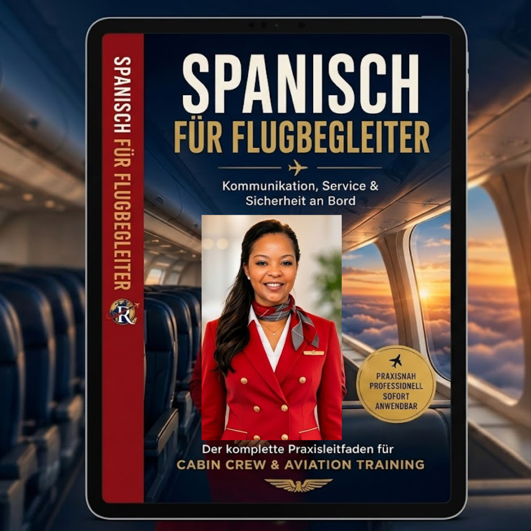 Spanisch für Flugbegleiter: Kommunikation, Service & Sicherheit an Bord