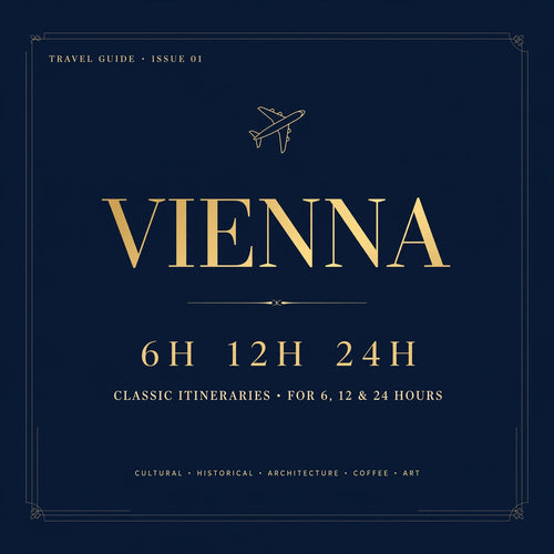 VIENNA EN ESCALA: 6H, 12H, 24H - La guía que solo una TCP de Austrian que vive en Vienna puede escribirte